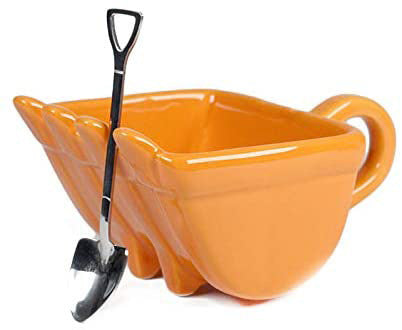 Funny Excavator Coffee Cup