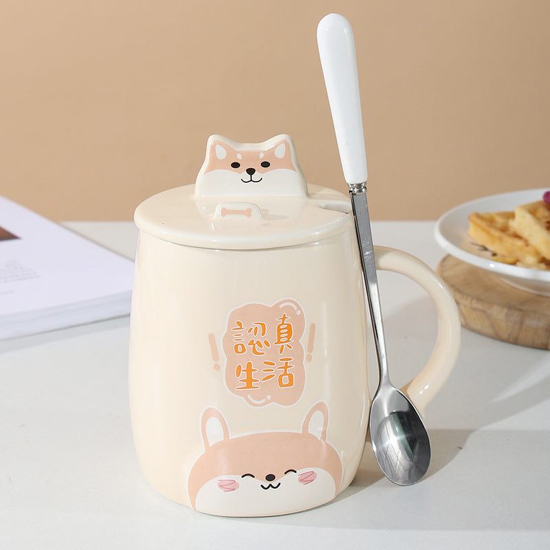 Shiba Inu Phone Holder Dog Mug
