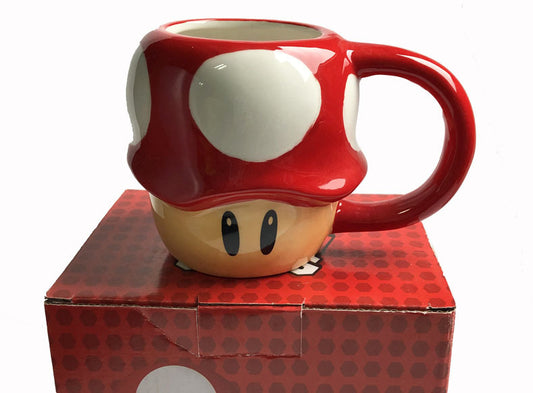 Cute Mushroom Mug Mario Nintendo