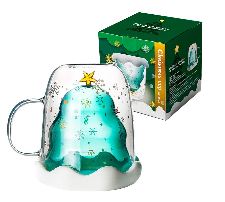 Borosilicate Glass Paw Cat Cup