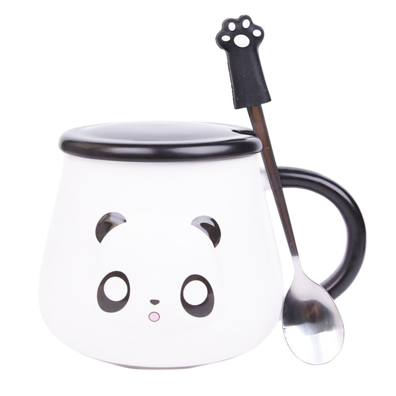 Large Capacity Panda Ceramic Mug