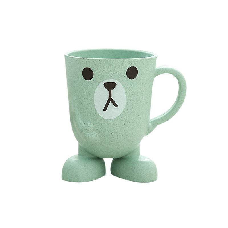 Cartoon Cute Child Brushing Cup And Mouthwash Cup