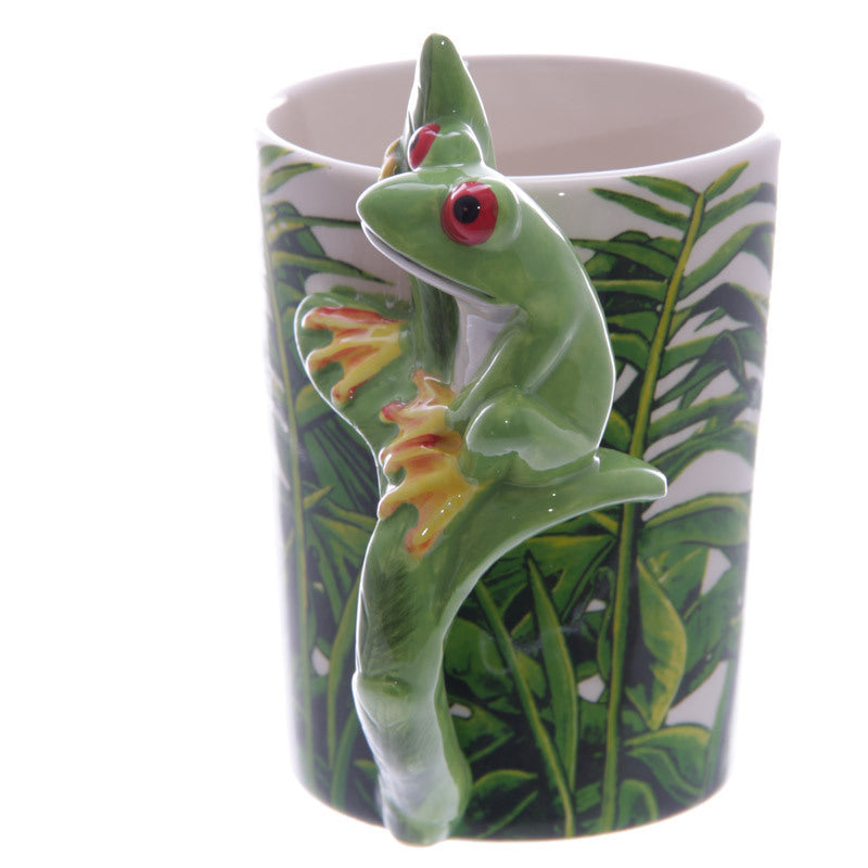 Cute Frog Ceramic Mug