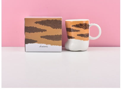 Cute Cat Claw Mug Gift Box