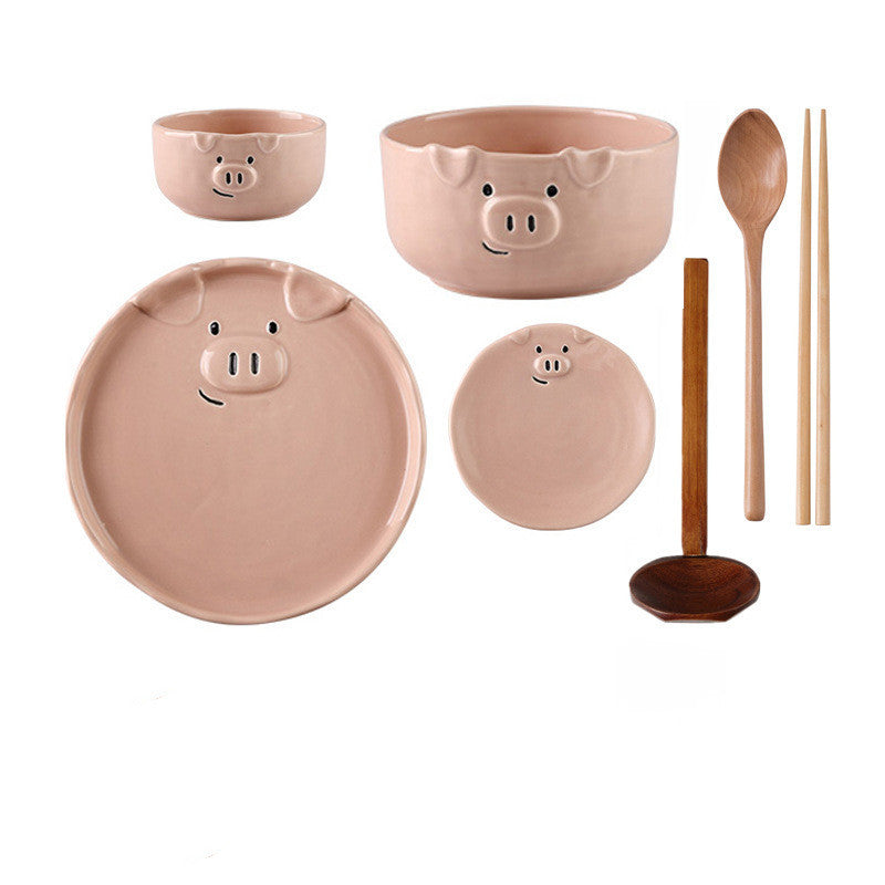 Ceramic Pig Mug Cartoon