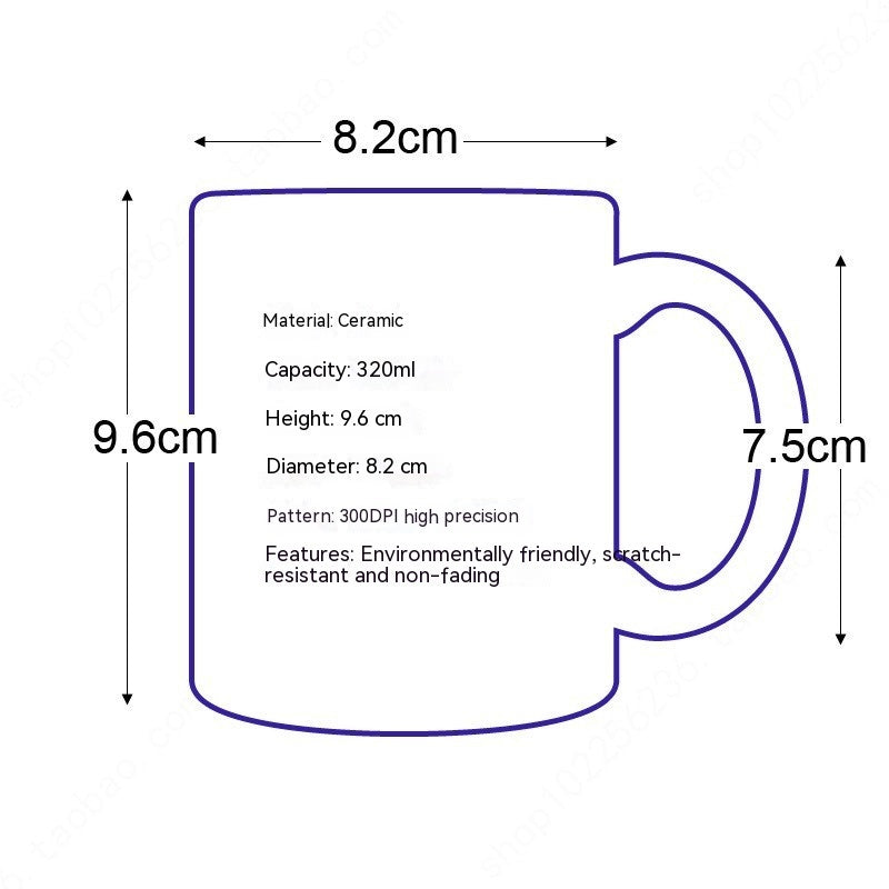 Ceramic Coffee Cat Mug