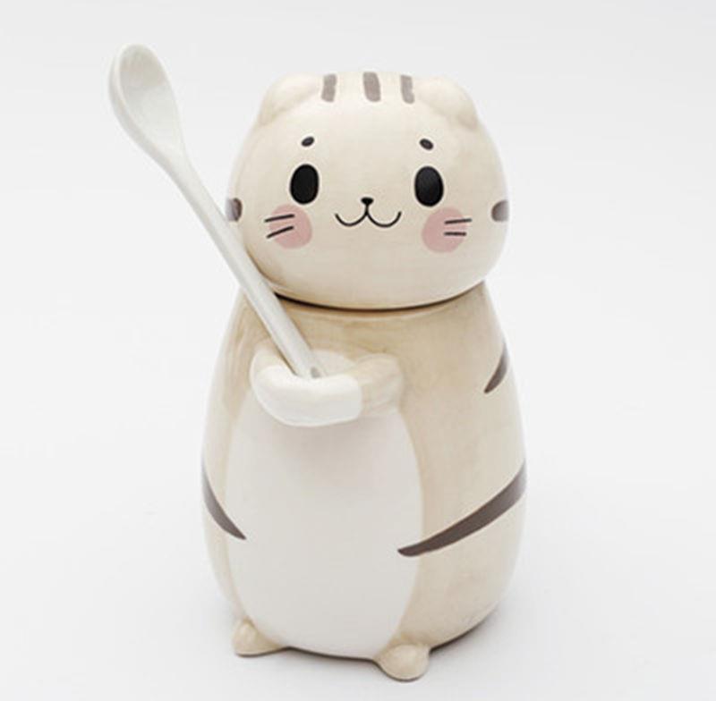 Cute Cat Ceramics Coffee Mug
