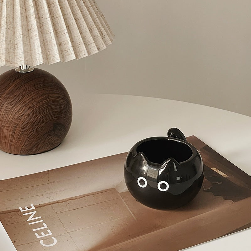 Cute Siamese Kitten Cat Cup