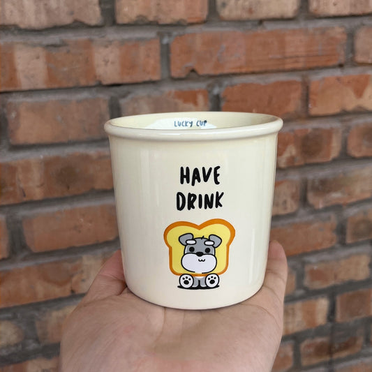 Schnauzer Ceramic Puppy Mug