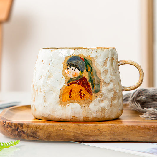 Creative Handmade Ceramic Art Coffee Cup