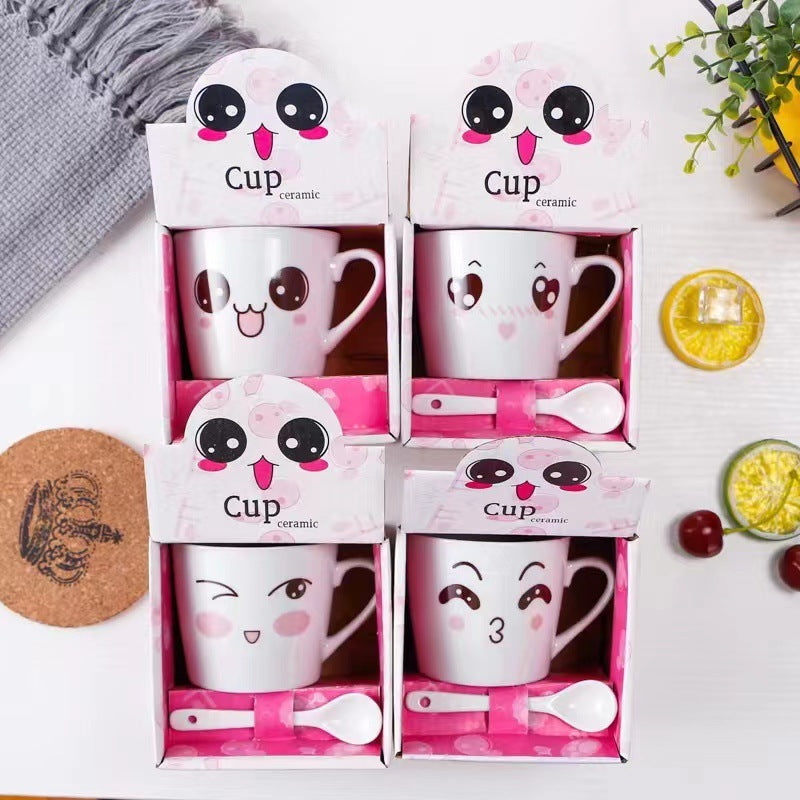Ceramic Cartoon Practical Cat  Mug