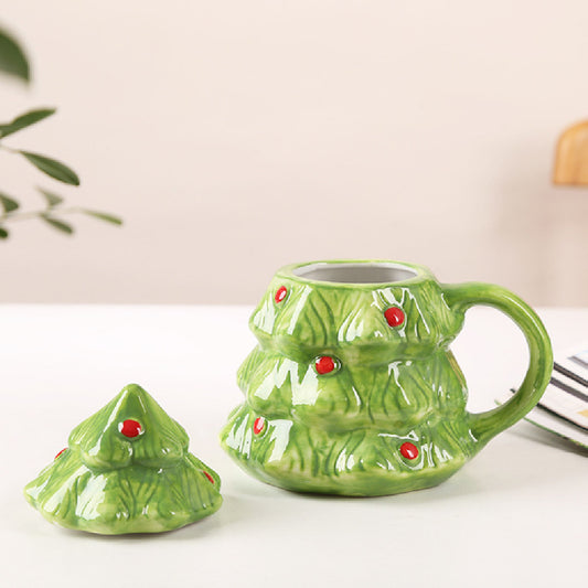 Xmas Tree Ceramic Mug Festival