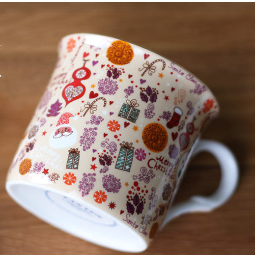 Scandinavian Illustrated Christmas Mug