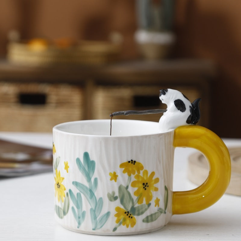 Ceramic Handmade Cartoon Cute Pet