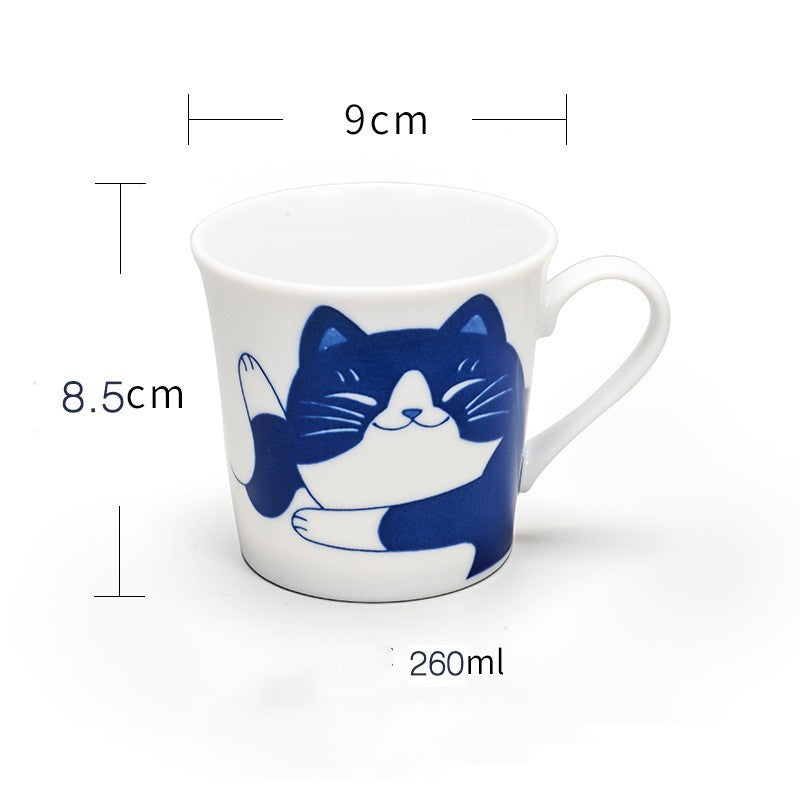 Cat Mug Ceramic Cute Cartoon Household