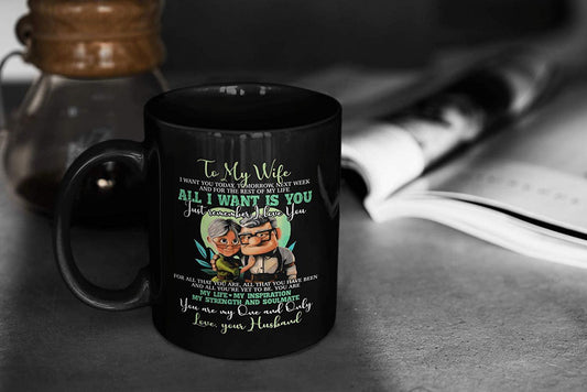 Coffee Mug Romantic Message