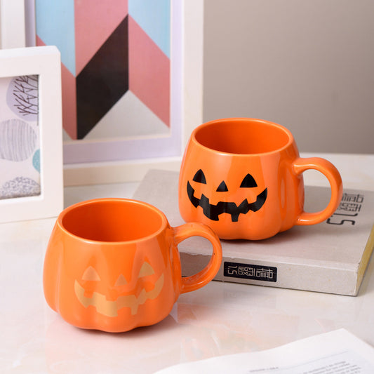 Halloween Christmas Office Ceramic Mug