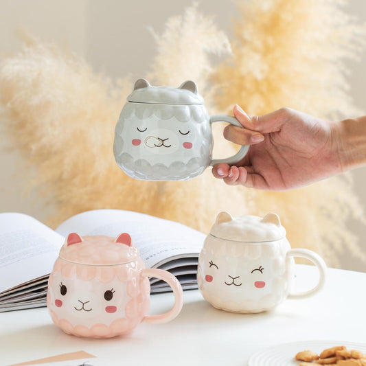 Fashion Cartoon Cat Ceramic Mug