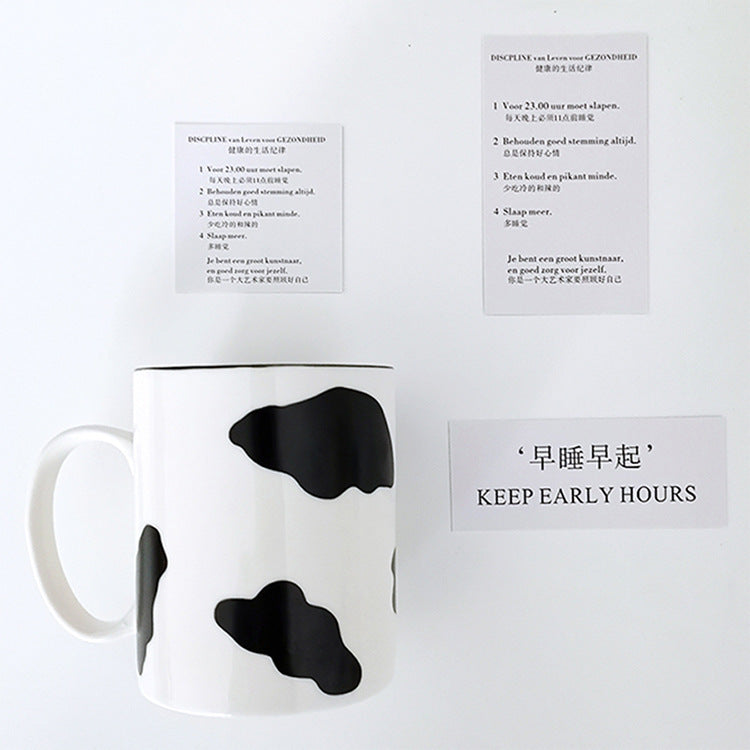 Milk Cow Cup Ceramic