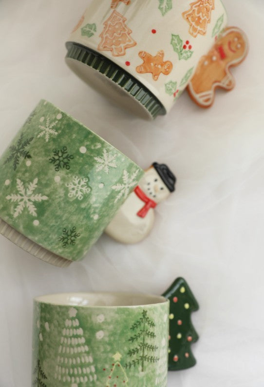 Hand-painted Xmas Ceramic Mug