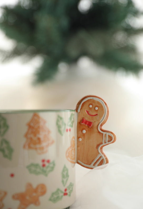 Hand-painted Xmas Ceramic Mug