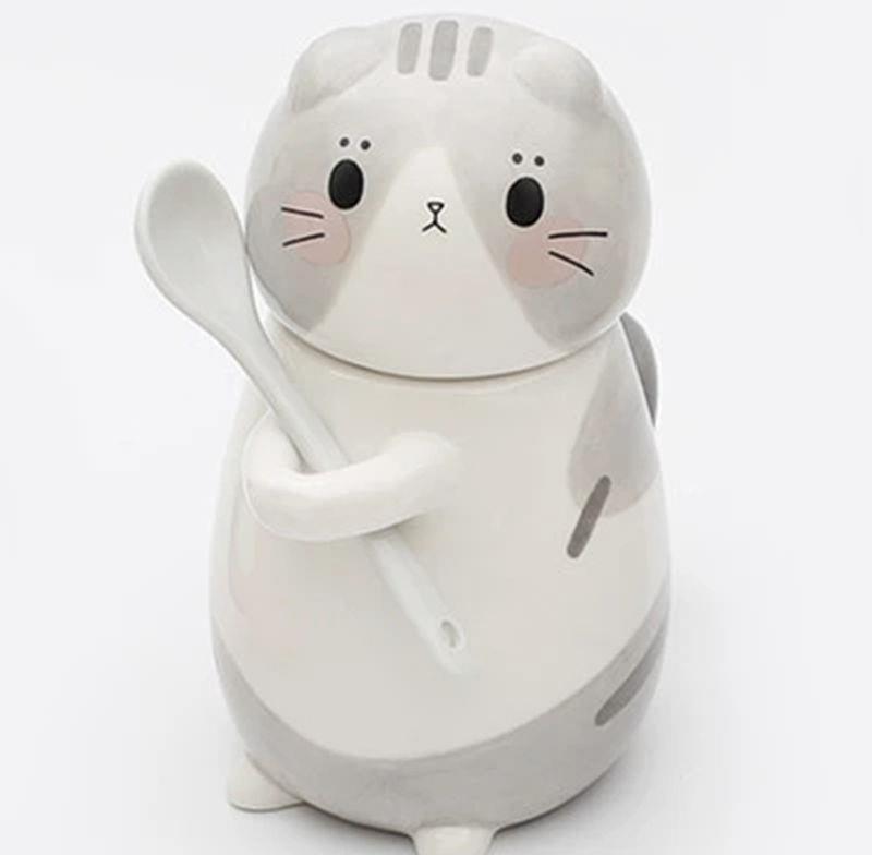 Cute Cat Ceramics Coffee Mug