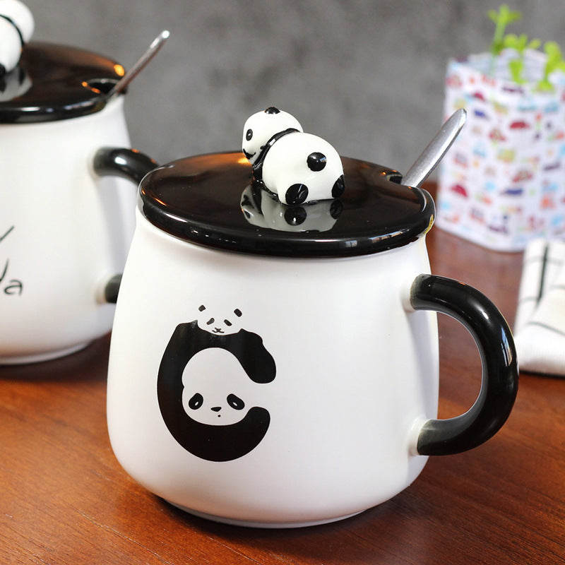 Creative Cute Cartoon Panda Ceramic Mug
