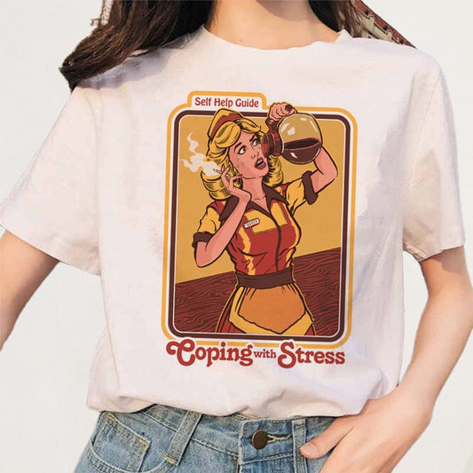 Women's Printed Short Sleeve Shirt