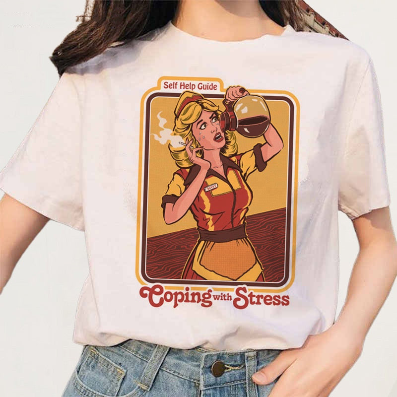 Women's Printed Short Sleeve Shirt