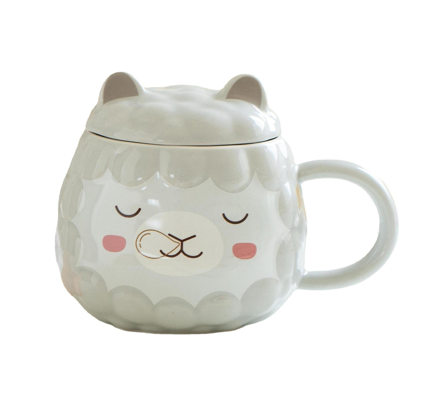 Fashion Cartoon Cat Ceramic Mug