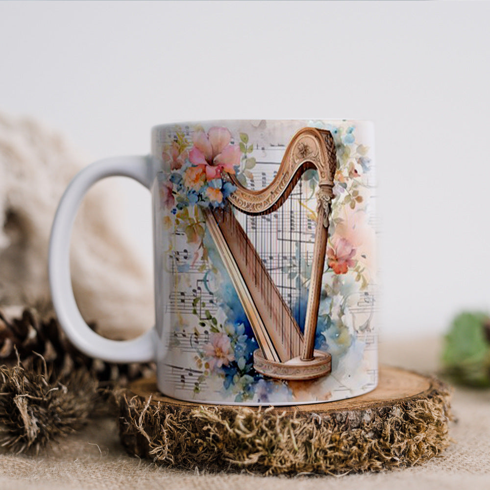 Music Theme Ceramic Mug