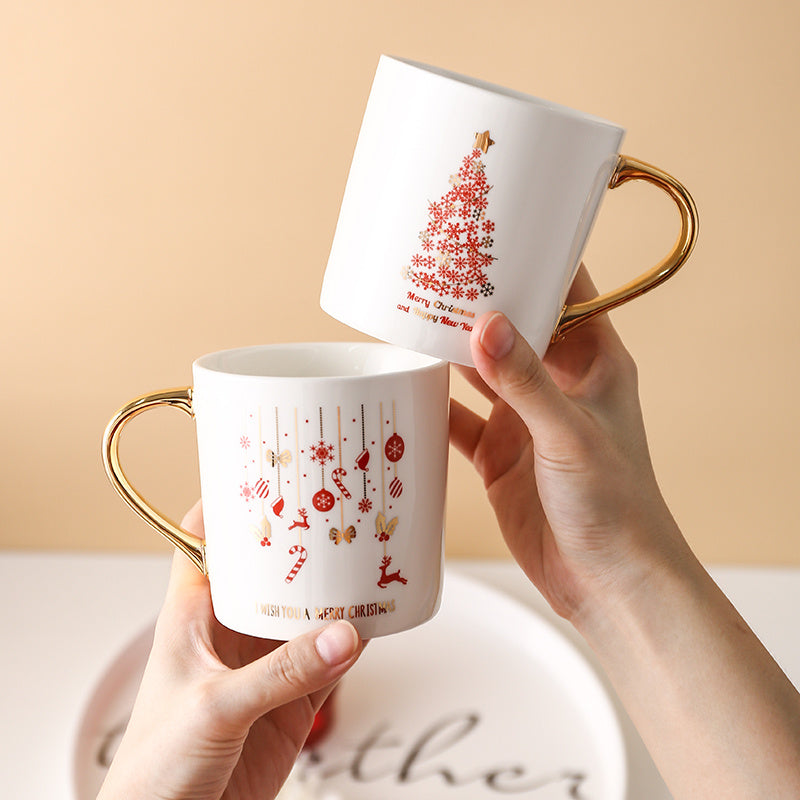 Christmas Gift Ceramic  Coffee Cup