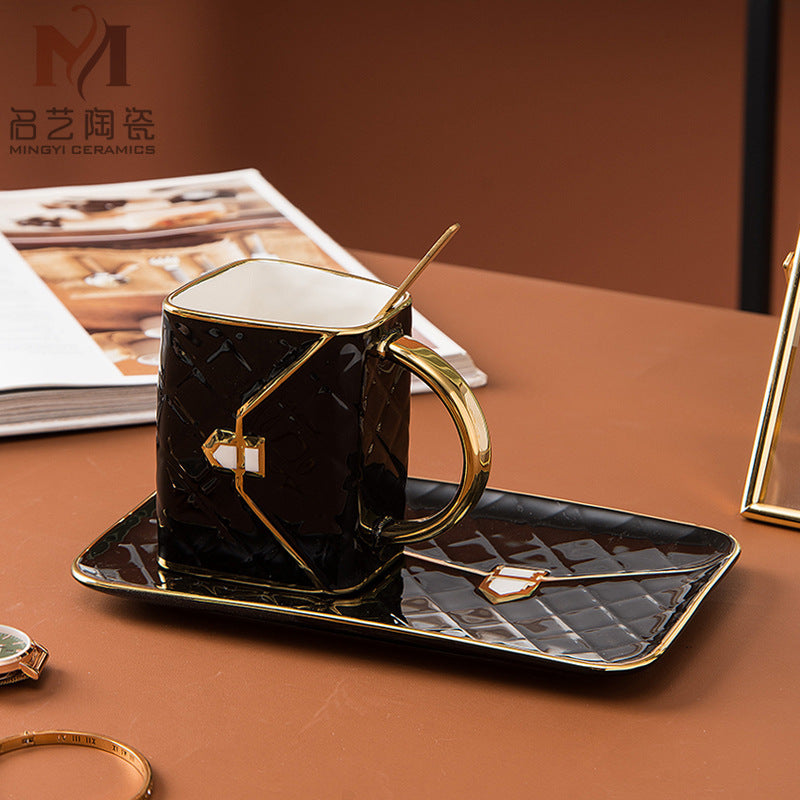 Creative Bag Modeling Dessert Coffee Cup Set