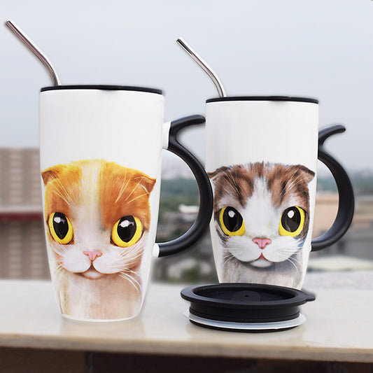 Ceramic Cat Mug