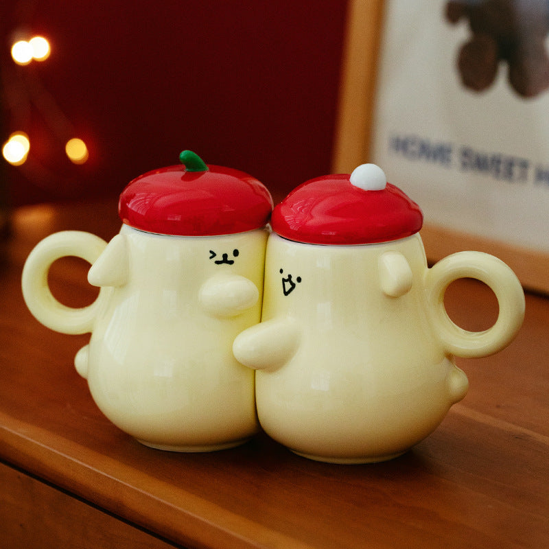 Couple Keepmoving 1991 Couple Mugs