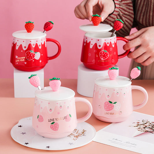 Strawberries Home Coffee  Tea Mug