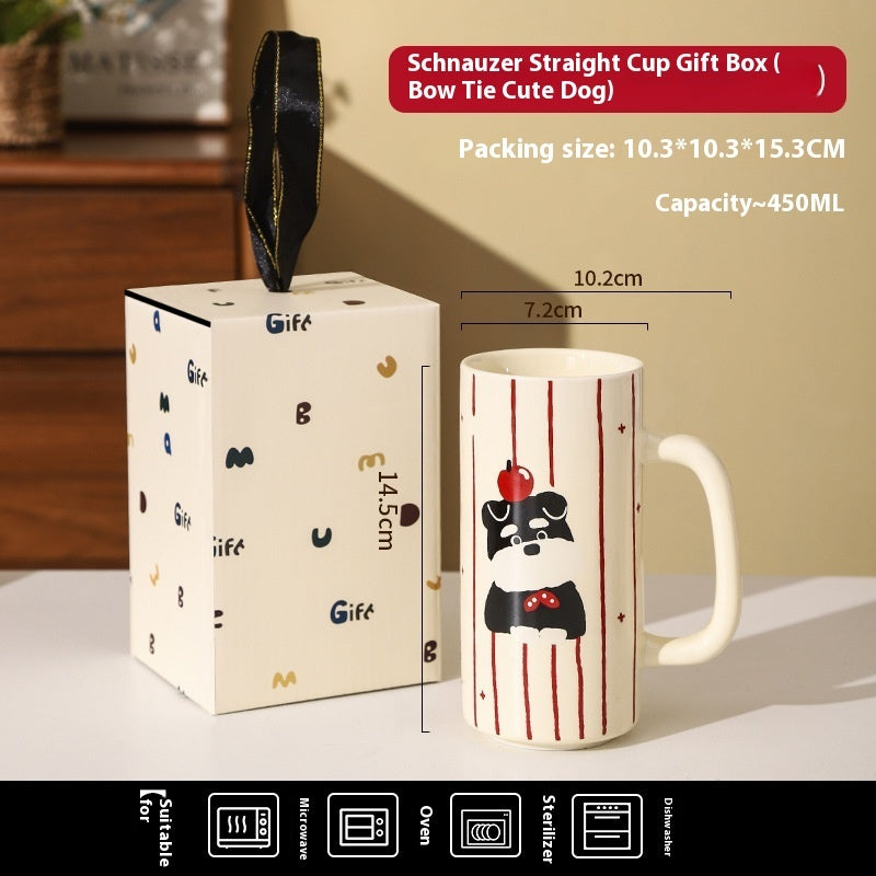 Ceramic Pet Dog Mug Household Drinking