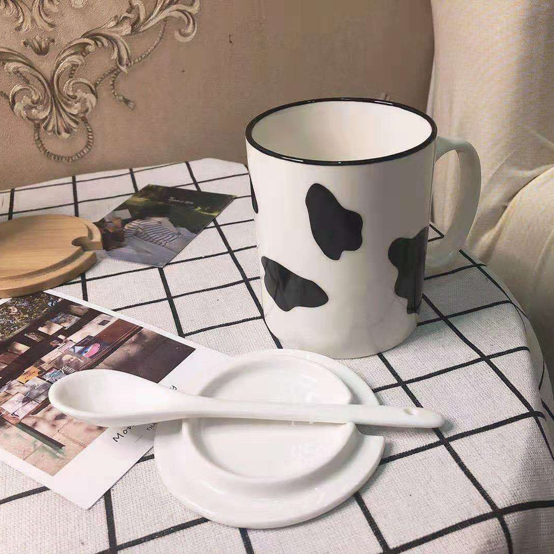 Milk Cow Cup Ceramic