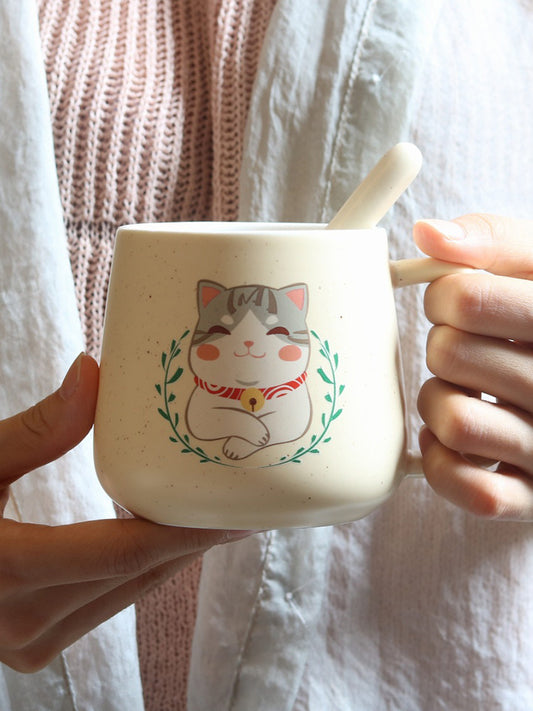 Cat  Ceramic Happy Cat