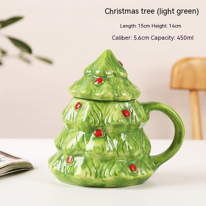 Xmas Tree Ceramic Mug Festival