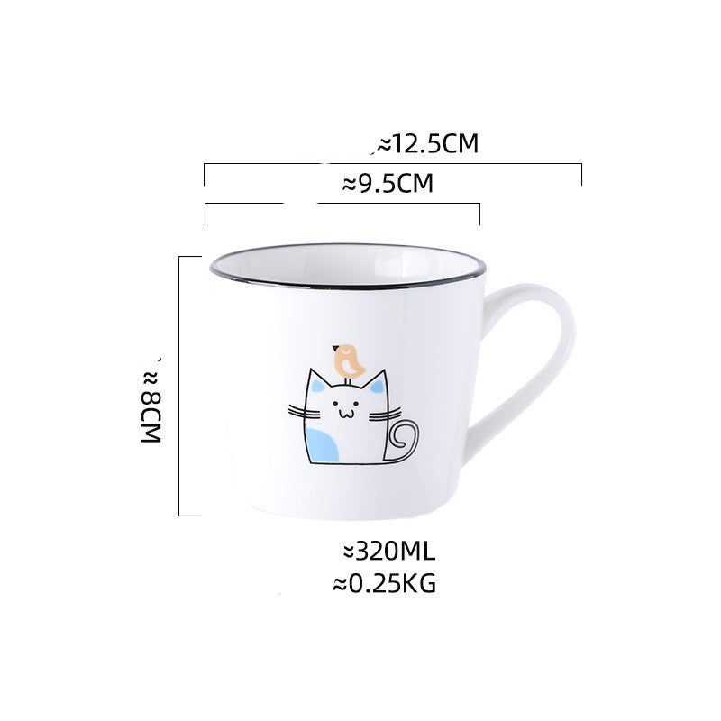 Ceramic Mug Cute Cat