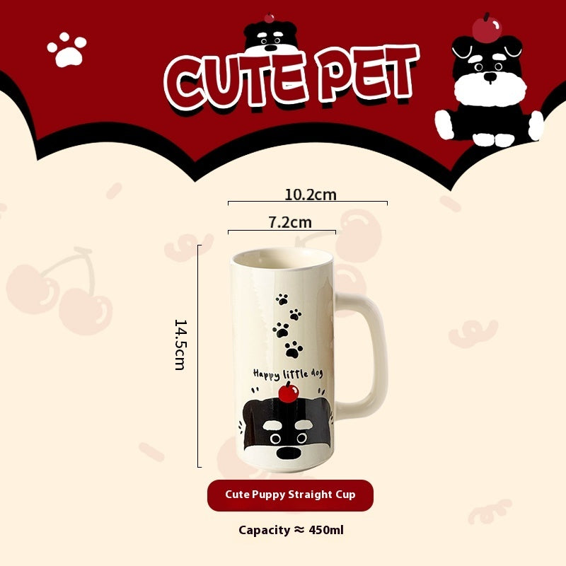 Ceramic Pet Dog Mug Household Drinking