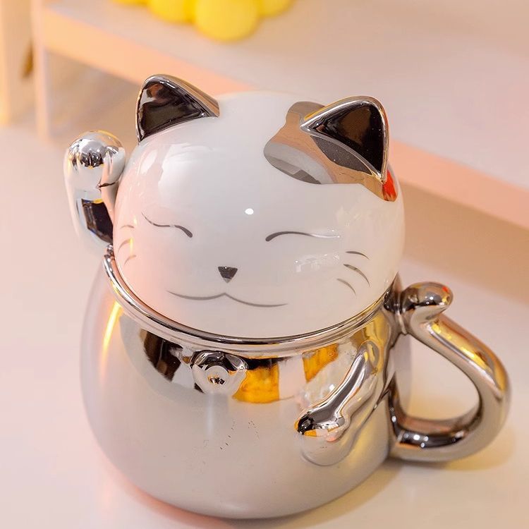 Fashion Lucky Cat Coffee Cup