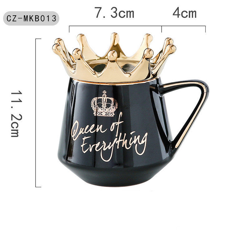 New Fashion Crown Ceramic Mug