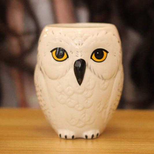 Ceramic Mup 3D Owl Shape
