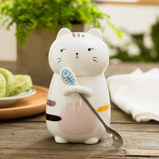 Cute Cat Coffee Mug Cup