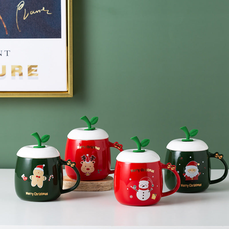 Fashion Christmas Mug Elk Christmas Snowman