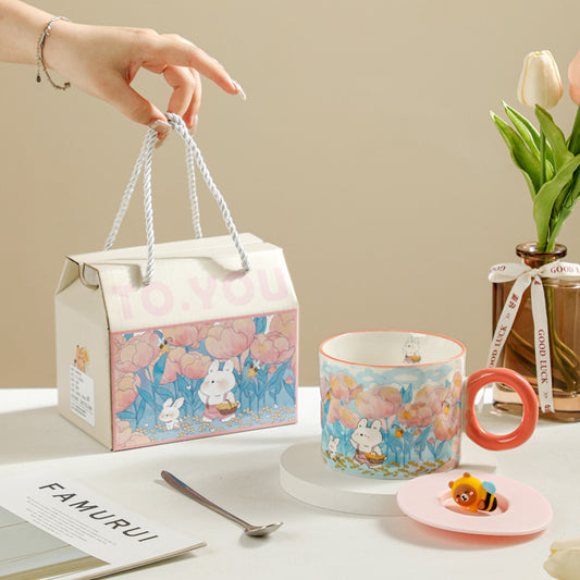 Rabbit  Mug Gift Box