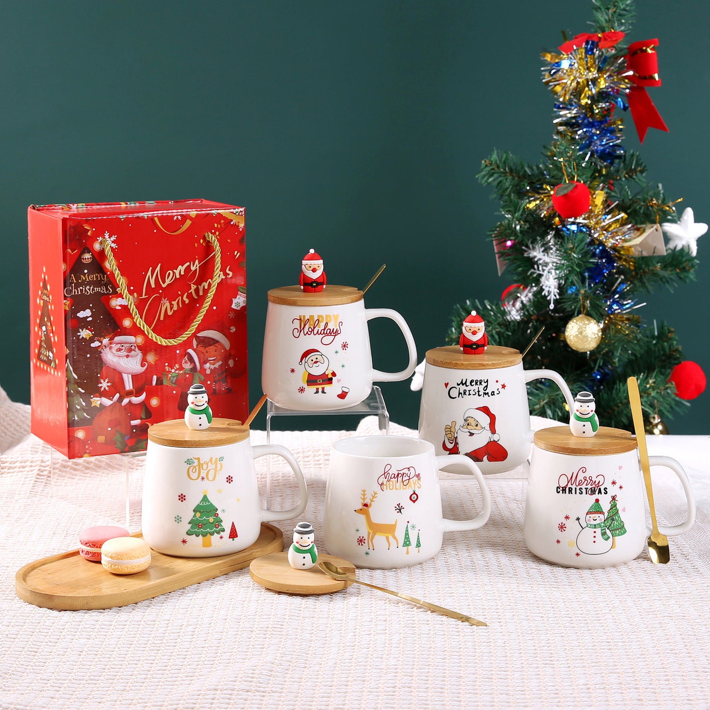 Xmas Mug Gift Set Box