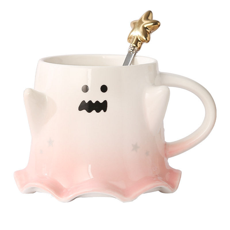 Halloween Cute Ghost Ceramic Cup